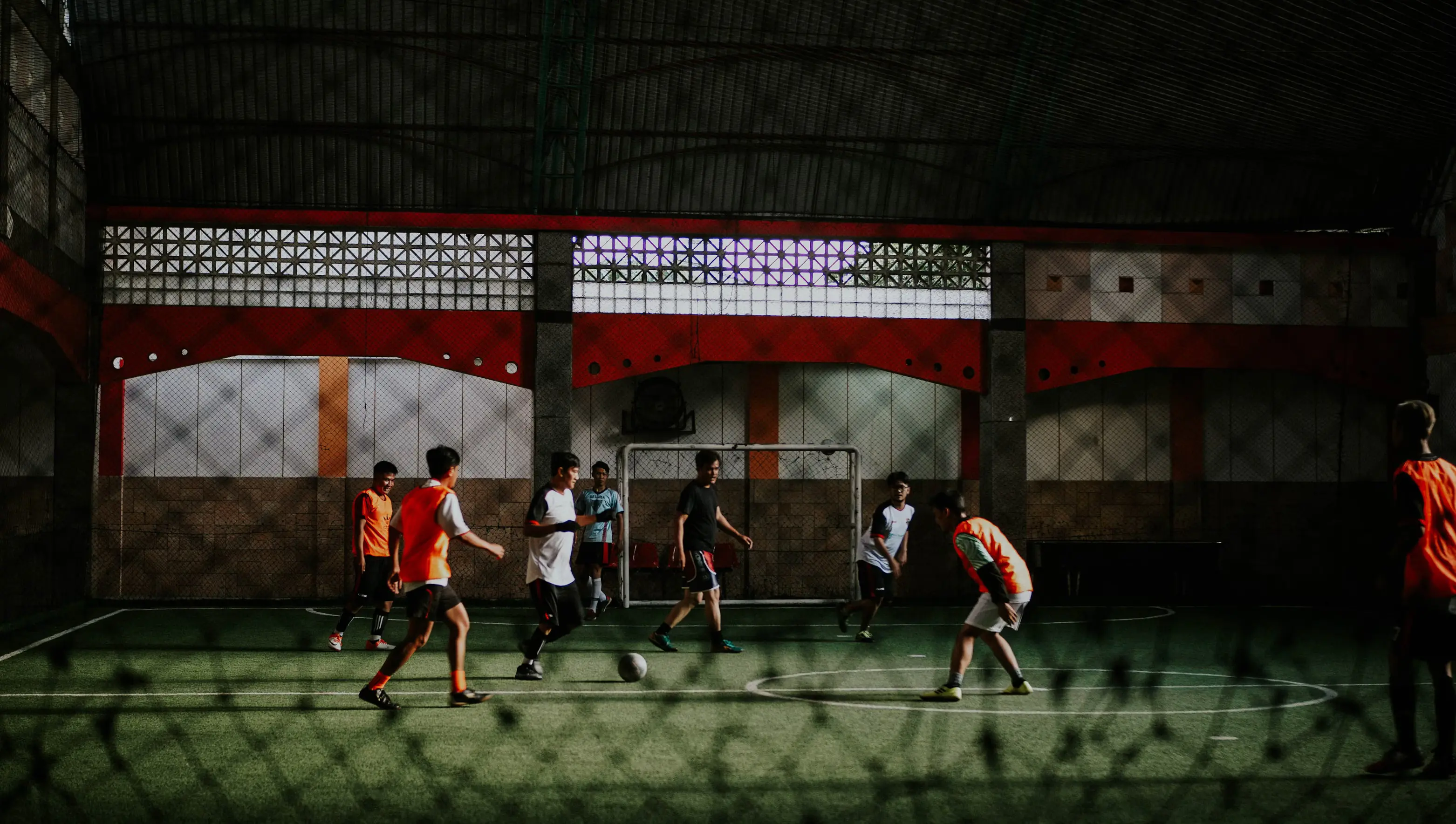 Football turf background